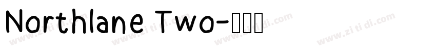 Northlane Two字体转换
